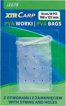 Worek Jaxon PVA 100x125mm 10szt z otworami lc-pva054