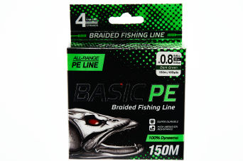 Plecionka Select Basic PE 150m (ciemnozielony) 0.12mm 12lb/5.6kg