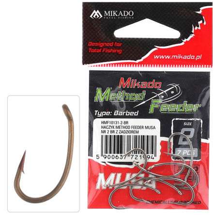 Haczyki Mikado Musa r.6 HMF10131-6-BR