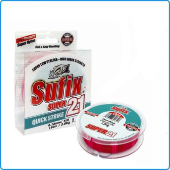 Żyłka Sufix Super 21 Quick Strike 0,16mm 2,5kg