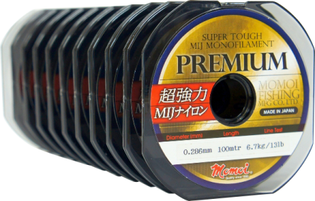 Żyłka Momoi Premium 0,117mm 1,30kg 100m 38-03-011