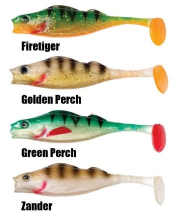 Guma Berkley Pulse 15cm Perch Green perch 1543318