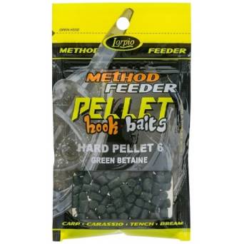 Pellet Lorpio method feeder had 6 green betaine