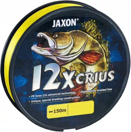 Plecionka Jaxon Crius 12x  0,18mm 150m Fluo