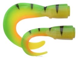 Guma ogon Savage Gear 3D LB Hard Eal Tails 17 cm 2 szt 04-Fire Tiger 48551