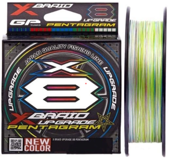 Plecionka YGK X-Braid Upgrade X8 Pentagram 150m #0.6 0.128mm 14lb 6.3kg
