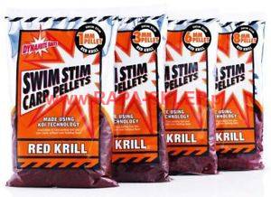 Pellet Dynamite Swim Stim Carp pellets red krill 3mm
