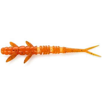 Guma Fishup Flit 3" 049 Orange pumpkin/ black