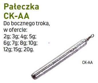 Ciężarek Pałeczka Boczny Trok Jaxon 4g / 2szt CK-AA4