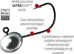 Główki Jigowe MUSTAD Micro 1 2,5g 3szt 729-025-001