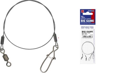 Przypon DRAGON 1x7 Surfstrand A.F.W 27kg Big Game 15cm 51-627-15