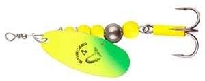 Obrotówka Savage Gear Caviar Spinner #4 18g kolor 06 Yellow/Chartreuse 43629