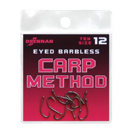 Haki Drennan Carp Method Eyed Barbless r20 69-024-020
