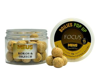 Kulka Meus Pop Up Focus 15mm Kokos & Orzech 55g KPF15KO