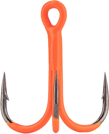 KOTWICA MIKADO JAWS nr 6 UV POMARAŃCZOWA - op.6szt.  HJA02-6-UV