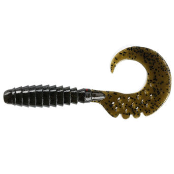 Guma Fishup Fancy Grub 2" 043 Watermelon Brown/Black