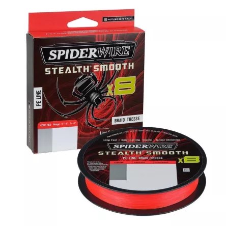 Plecionka SpiderWire Stealth Smooth 8 Red 0,07mm 6kg 150m 1515681