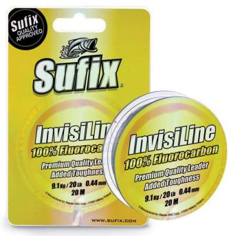 Żyłka Sufix Invisiline 100% Fluorocarbon 0.21mm/20m