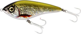 Wobler Westin SW Glidebait 12cm 60g Sinking Shiny Mullet S120-367-162