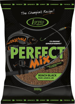 Zanęta Lorpio Perfect Mix Roach Black 3kg ZA-LO475