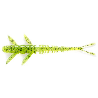 Guma Fishup Flit 4" 055 Chartreuse/ black