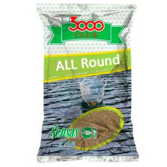 Zanęta Sensas 3000 club Uniwersalna Allround 1kg 12491