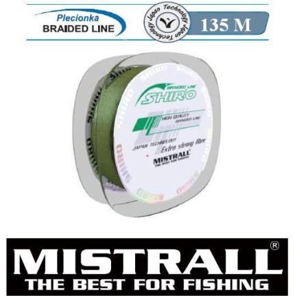 Plecionka Mistrall Shiro 0,23mm 135m zielona 25,6kg