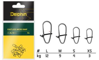 Agrafki Delphin M 9kg 969c04200 micro snap