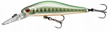 Wobler Cormoran Hiroko Minnow DR 5cm 3,1g Chrome Chartreuse Pływający 53-45405