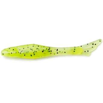 Guma FishUp Tiny 1,5" 055 chartreuse/ black