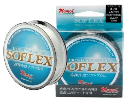 Fluorocarbon Momoi Soflex clear 50m 0,117mm 1,2kg 39-99-011