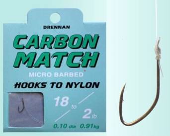 Haki Drennan Carbon Match z przyponem r20 69-050-020