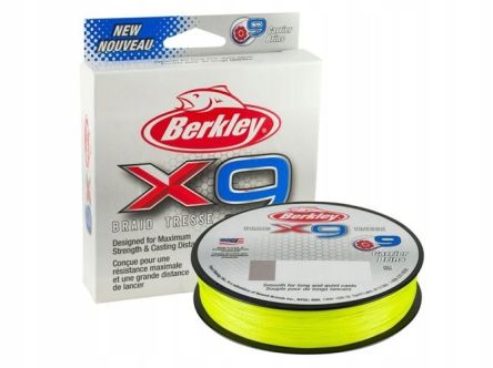 Plecionka Berkley X9 Braid Flame Green 0,12mm 150m 12,1kg 1486848