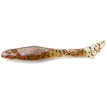 Guma FishUp Tiny 1,5" 045 green pumpkin/ red& black