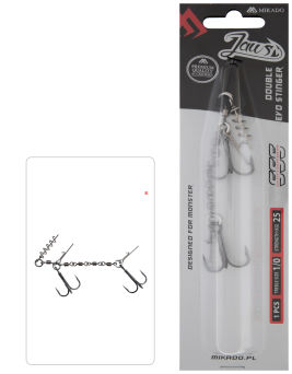Dozbrojka Mikado Jaws Double Evo Stinger kot.1/0 HDJ-12-01