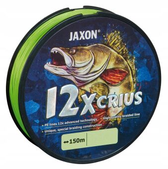 Plecionka Jaxon Crius 12x 0,14mm 150m Flash