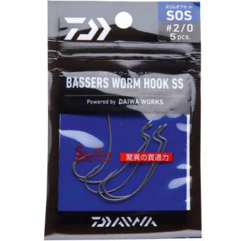 Haki Daiwa Bassers SOS r 2/0 5szt