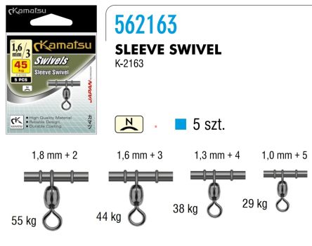 Kamatsu Tulejka z Krętlikiem Beczółka 1mm/5 5 szt 562163010