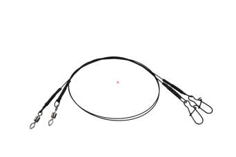 Przypon Effzett Coated Core7 spin leader 20kg/30cm 56416