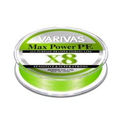 Plecionka Varivas Max Power PE x8 0,6 150m max. 14,5lb
