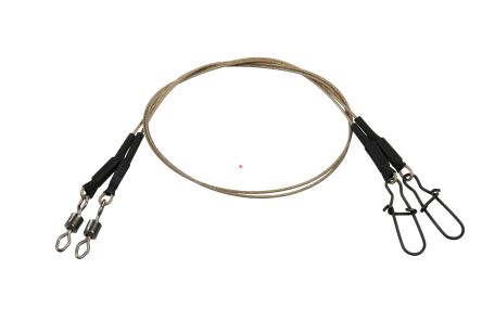 Przypon Effzett Coated Core49 Spin Leader 16kg 40cm 2szt. 60404