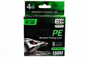 Plecionka Select Basic PE 150m (ciemnozielony) 0.18mm 22lb/9.9kg