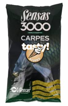 Zanęta Sensas 3000 Tasty carpes scopex1kg 40759