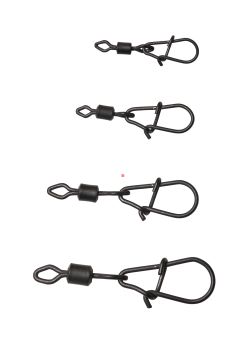 Agrafka z krętlikiem Effzett Egg Snap Swivels #6+M 21kg 10 szt 60400