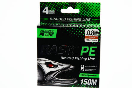 Plecionka Select Basic PE 150m  (Pomarańczowy) 0.12mm 12lb/5.6kg