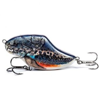 Wobler FishTank Steel Target Blue 5cm ft-st5s-b