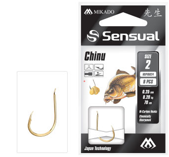 PRZYPONY MIKADO SENSUAL CHINU nr 10 żyłka 0.18mm 70cm HP10024-10G-018