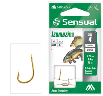 PRZYPONY MIKADO SENSUAL IZUMEZINA nr4 żyłka 0.22mm 70cm HP10007-4G-022