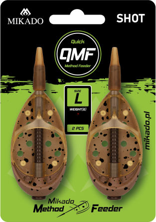 Koszyczek Mikado Quick Method Feeder Shot L 2x20g AMFS-QMF-2L-20B
