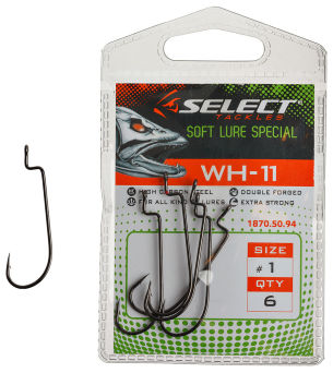 Haczyki Select WH-11 #5/0 (4 szt./opak)